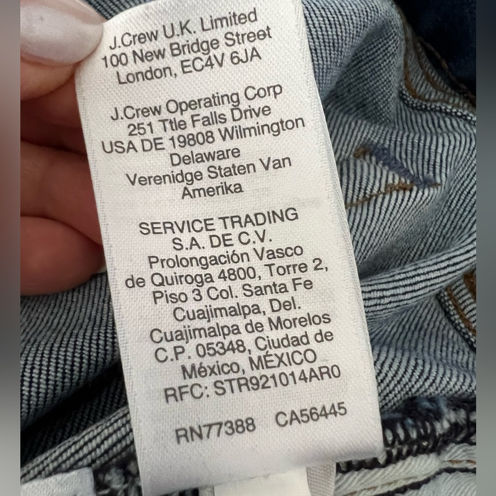 🖤J.Crew Men’s Slim-Fit Stretch Jeans – W34 x L32 – Resin Rinse Rinse - Picture 11 of 11